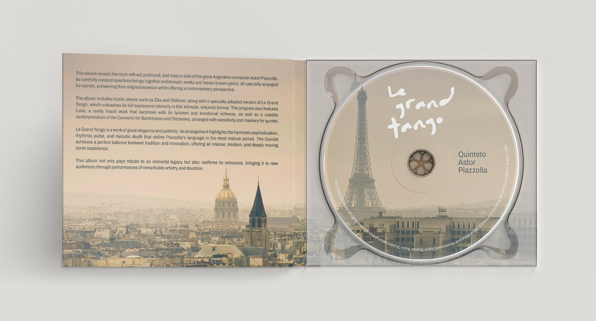 Le Grand Tango (CD)  Available starting October 1st